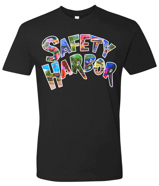 Safety Harbor Postcard Tee